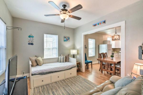 Steps to Beach Nautical Galveston Home Near Pier!